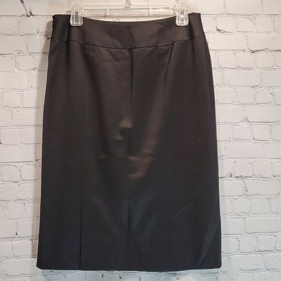 Lafayette 148 New York black wool pencil skirt - Picture 4 of 7